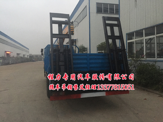 隨車起重運輸車多功能圖片